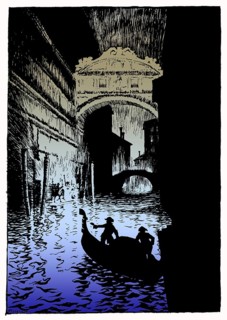The Assignation by Edgar Allan Poe, illustration from Poe's Tales of Mystery & Imagination by