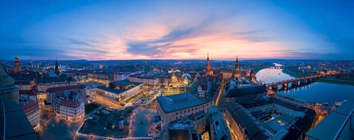 Dresden View of the Old Town
