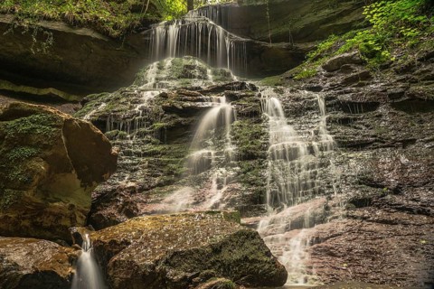 Hinterer Hoerschbach waterfall