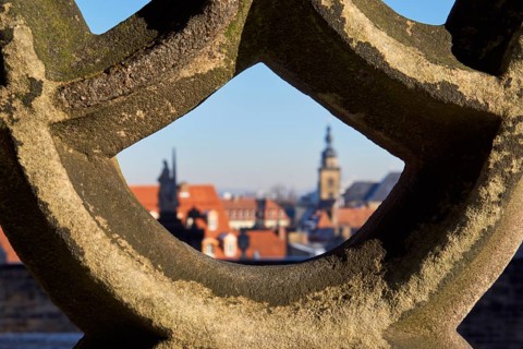 View from the Bamberger Dom Cathedral