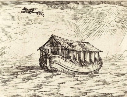 Noah's Ark, according to the biblical book of Genesis, was a buoyant box built by the patriarch