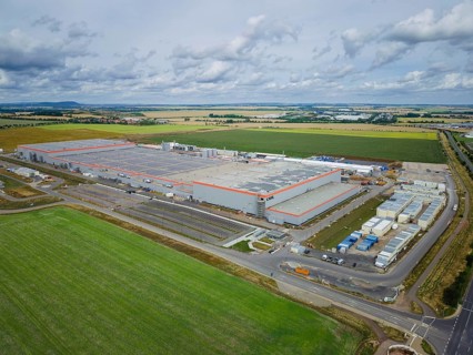 Battery plant of the Chinese company CATL in Arnstadt, Thuringia