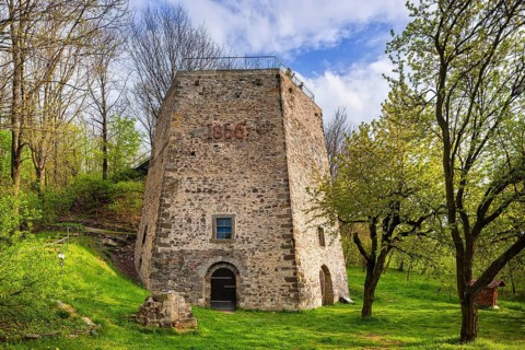 Historical lime kiln Maxen