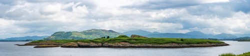 Isle and Ardmucknish Bay, Loch Etive, Oban, Argyll and Bute, Scotland, UK