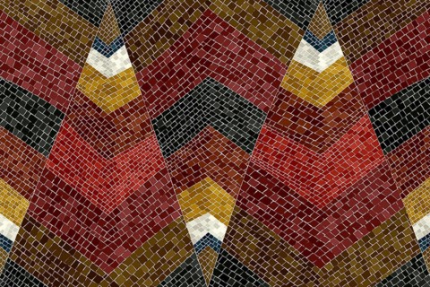 Abstract vector mosaic background