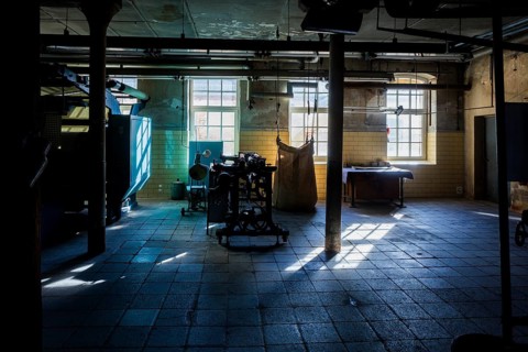 Cloth factory Gebr. Pfau in Crimmitschau
