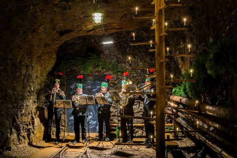 Mettenschicht in the Ehrenfriedersdorf tin mine