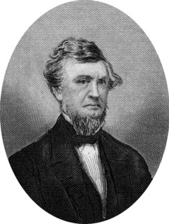 Engraving of Zachariah Chandler (December 10, 1813 â€“ November 1, 1879), Mayor of Detroit