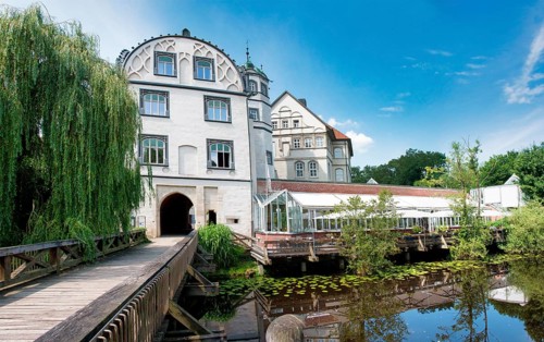 Gifhorn Castle in the Weser Renaissance style, Gifhorn, Lower Saxony