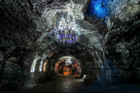 Salt cathedral of Zipaquira, Colombia, South America