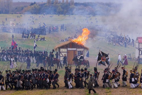 Re-enactment of the Battle of the Nations