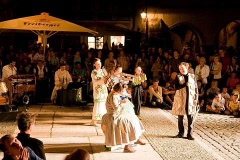Viathea, street theatre festival in Görlitz