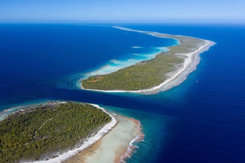 Almonu Pass in Apataki Atoll, Tuamotu Archipelago, French Polynesia, Oceania