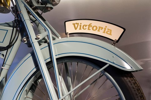 Logotype of the Victoria KRIII motorbike, Germany, 1924, Europe
