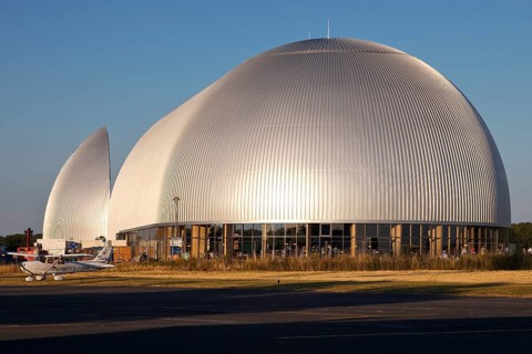 WDL Luftschiffgesellschaft airship hangar, Essen-Mülheim airfield, Mülheim an der Ruhr, Ruhr