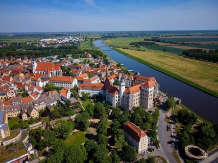 Torgau with Hartenfels Castle