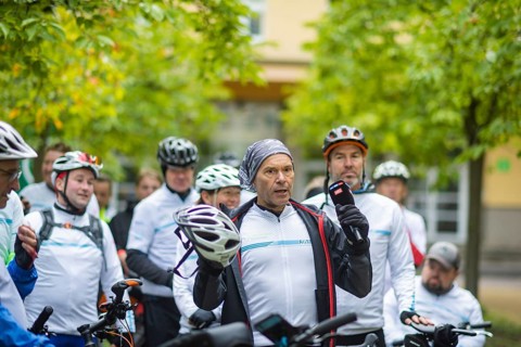 Prominent guests at the Active for Rare Diseases fundraising run