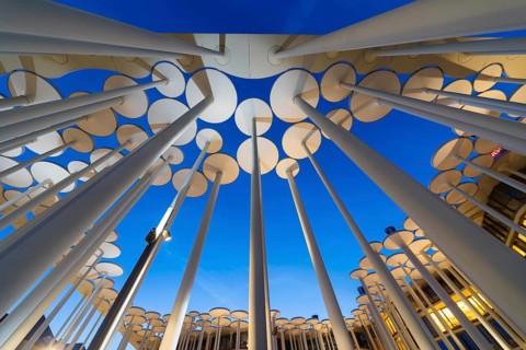 SAB Forum, designed by London-based architects ACME, 165 million euros. The Forum is a column