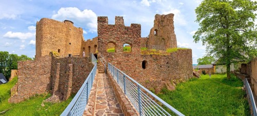 Frauenstein castle ruins