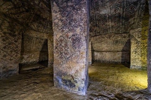 Pre-Columbian hypogea or tombs, Unesco world heritage site, Tierradentro, Colombia, South America