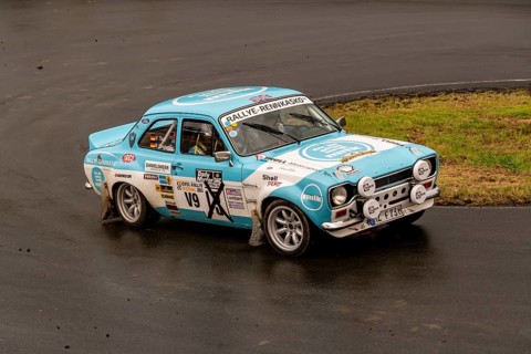 ADAC Eifel Rally Festival 2023, Ford Escort RS 1600, Vulkaneifel, Rhineland-Palatinate, Germany,