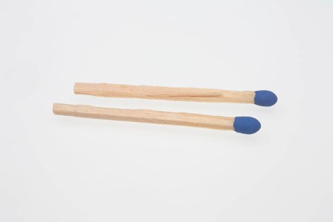 Matches, Matches, Safety matches with blue ignition head