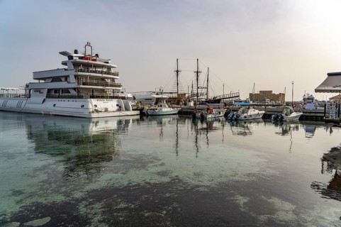 At the port of Paphos, Cyprus, Europe