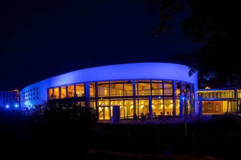 The Saxon State Spa Bad Elster has installed an impressive lighting system. A fascinating world of