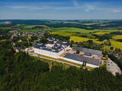The Renaissance castle of Augustusburg is regarded as the crown of the Ore Mountains