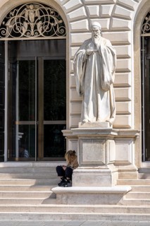 At the Feet of Titian, detail photo, Albertina Modern, Museum of Contemporary Art, Künstlerhaus am