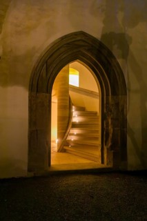 Romantic guided tour by torchlight in Altzella Monastery Park