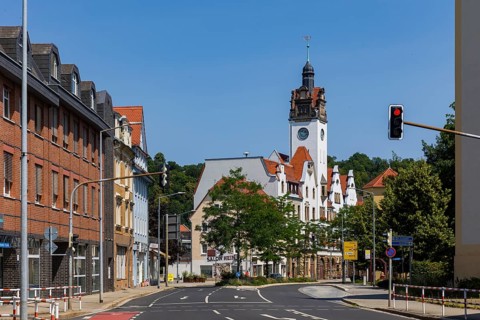 Freital is a large district town in the centre of the Free State of Saxony, located about nine