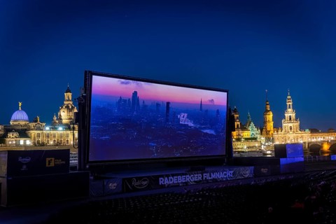 The Film Nights on the banks of the Elbe are Germany's largest open-air cinema festival. They have