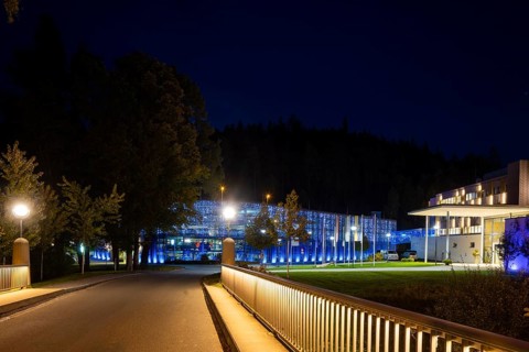 The Saxon State Spa Bad Elster has installed an impressive lighting system. A fascinating world of
