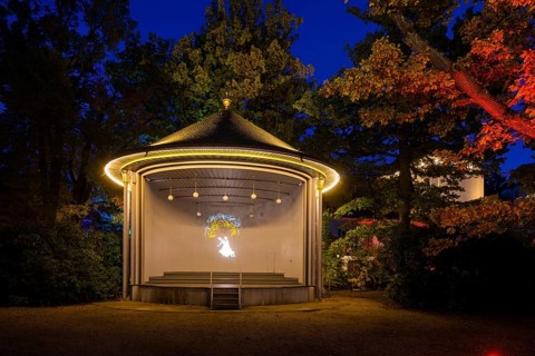 The Saxon State Spa Bad Elster has installed an impressive lighting system. A fascinating world of