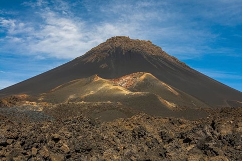 Vulcano on Fogo. Cabo Verde. Africa