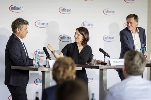 Annalena Bärbock (Bündnis 90 Die Grünen), Federal Minister for Foreign Affairs, recorded during a