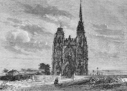 Basilica Notre-Dame, Lépine, Sanctuary, Grand Est region, France, Le Rhin, Victor Hugo, historical
