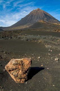 Vulcano on Fogo. Cabo Verde. Africa