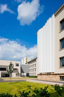 The remodelling and new buildings have turned the site into the third largest campus in Dresden.