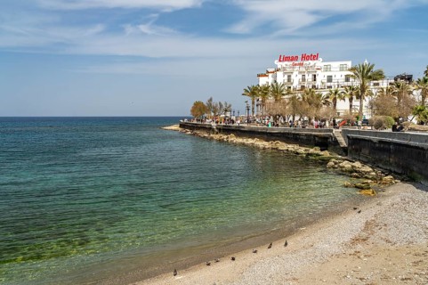 Beach and Liman Hotel in Kyrenia or Girne, Turkish Republic of Northern Cyprus