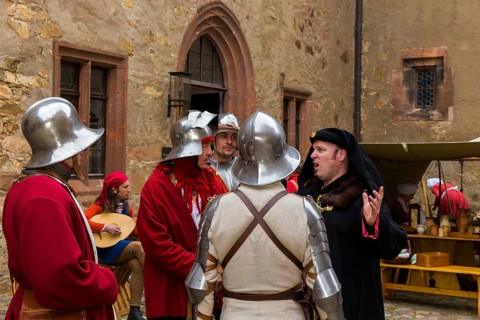 Everyday life in 1470 at Kriebstein Castle