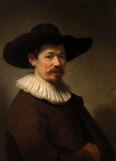 Herman Doomer (ca 1595-1650), Painting by Rembrandt van Rijn (1606) (1669), Historic, digitally