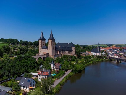 Rochlitz Castle with St. Peter's Church