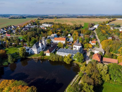 Blankenhain Castle in Blankenhain near Crimmitschau was once part of a knight's estate and,
