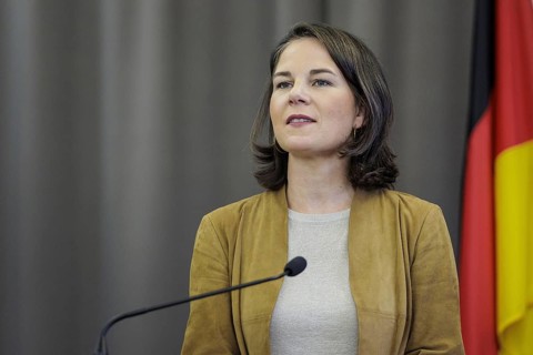 Annalena Bärbock (Bündnis 90 Die Grünen), Federal Minister of Foreign Affairs, and Catherine