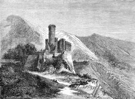 Katz Castle, St. Goarshausen, Rhine, Romantic Rhine Valley, World Heritage Cultural Landscape Upper
