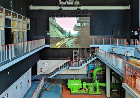 Dream Sequence by Yuri Pattinson at the Former Pumping Station, Urbane Künste Ruhr, Witten, Ruhr
