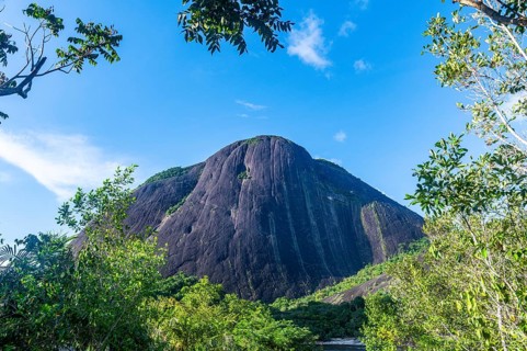 Huge granite hills, Cerros de Mavecure, Eastern Colombia