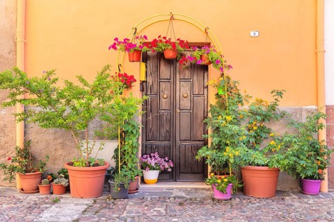 Old Town of Bosa, Oristano Province, Sardinia, Italy, Bosa, Sardinia, Italy, Europe